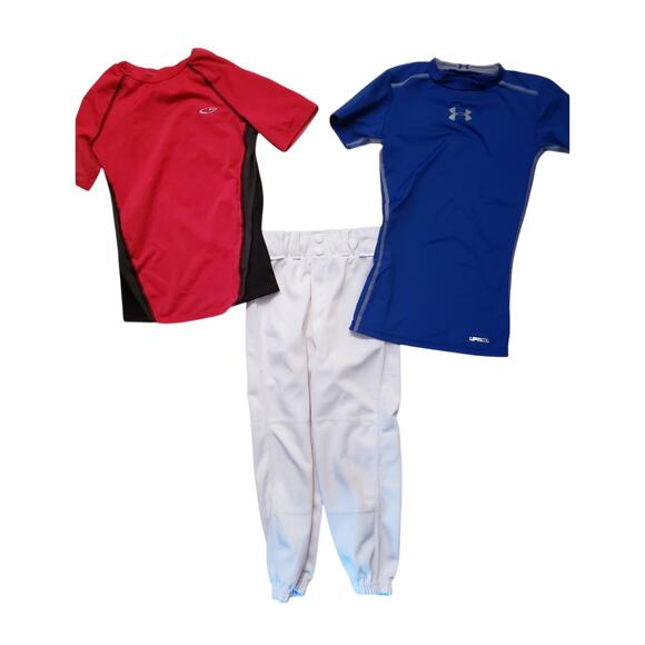 Boys Baseball Lot youth Under Armour Champion x small to medium - Picture 1 of 4